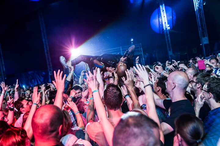 Skunk Anansie @ Rock Zottegem 2016, foto 15, foto's door Dorien Goetschalckx - FrontView Magazine