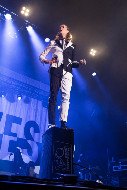 The Hives @ Rock Zottegem 2016, picture 19, photographed by Dorien Goetschalckx - FrontView Magazine