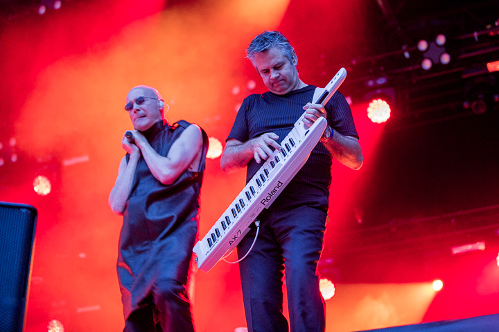 The Human League @ Beleuvenissen 2016, picture 7, photographed by Kurt Jacobs - FrontView Magazine