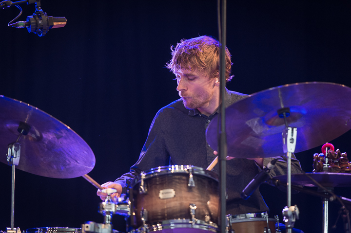 Matthew Halsall & the Gondwana Orchestra @ Gent Jazz 2016, picture 4, photographed by Jan van Hecke - FrontView Magazine