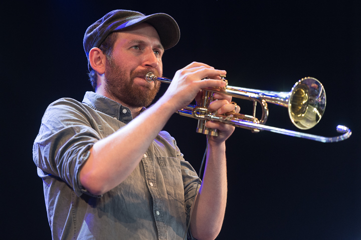 Matthew Halsall & the Gondwana Orchestra @ Gent Jazz 2016, picture 5, photographed by Jan van Hecke - FrontView Magazine