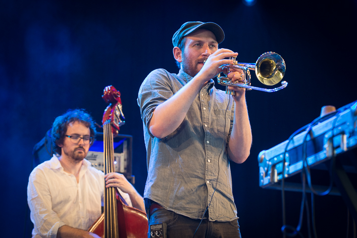 Matthew Halsall & the Gondwana Orchestra @ Gent Jazz 2016, picture 11, photographed by Jan van Hecke - FrontView Magazine