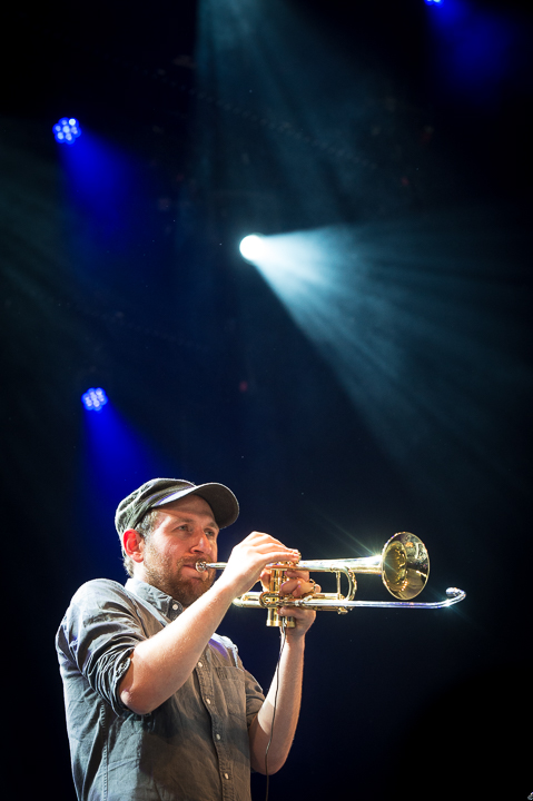 Matthew Halsall & the Gondwana Orchestra @ Gent Jazz 2016, picture 15, photographed by Jan van Hecke - FrontView Magazine