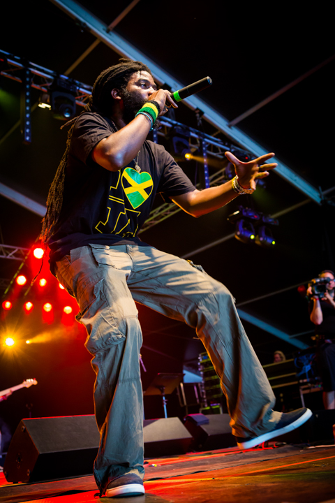 Omar Perry @ Afro Latino, foto 8, foto's door Kristof Hayen - FrontView Magazine