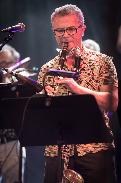 Flat Earth Society feat. Mauro Pawlowski @ Gent Jazz 2016, picture 7, photographed by Jan van Hecke - FrontView Magazine