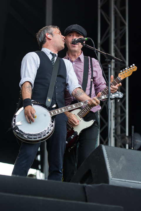 Flogging Molly @ Bospop, foto 10, foto's door Erwin Evrard - FrontView Magazine