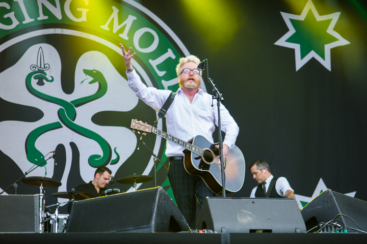Flogging Molly @ Bospop, foto 13, foto's door Erwin Evrard - FrontView Magazine