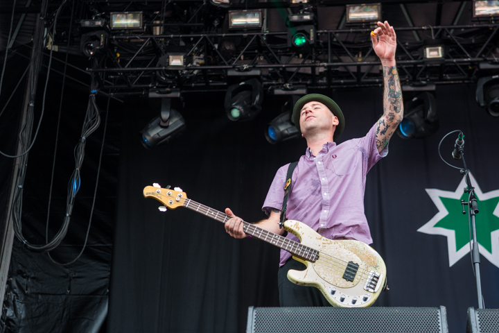 Flogging Molly @ Bospop, foto 15, foto's door Erwin Evrard - FrontView Magazine