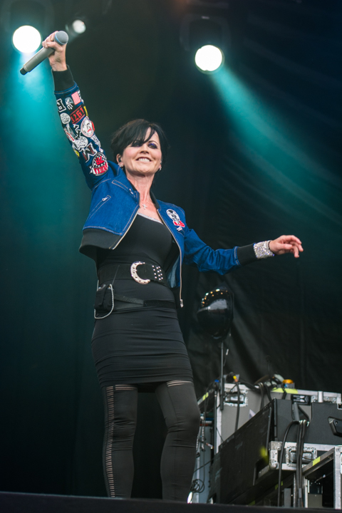 The Cranberries @ Bospop, foto 2, foto's door Erwin Evrard - FrontView Magazine
