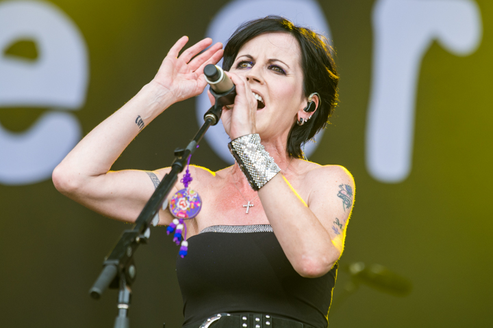 The Cranberries @ Bospop, foto 3, foto's door Erwin Evrard - FrontView Magazine