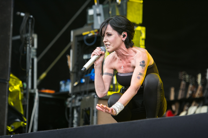 The Cranberries @ Bospop, foto 6, foto's door Erwin Evrard - FrontView Magazine