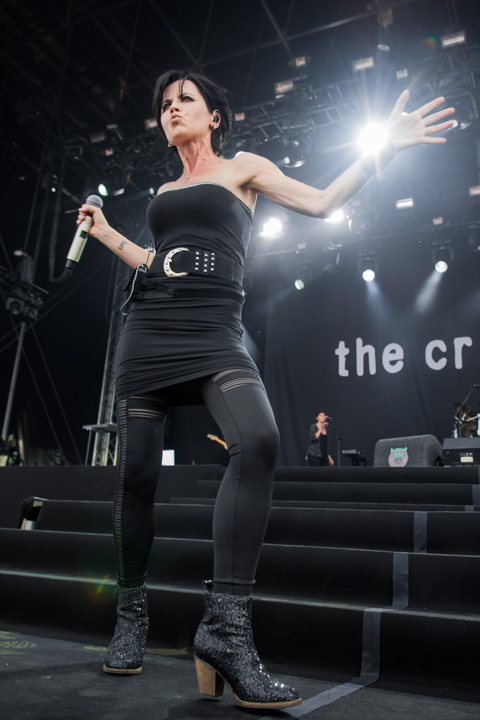 The Cranberries @ Bospop, foto 8, foto's door Erwin Evrard - FrontView Magazine
