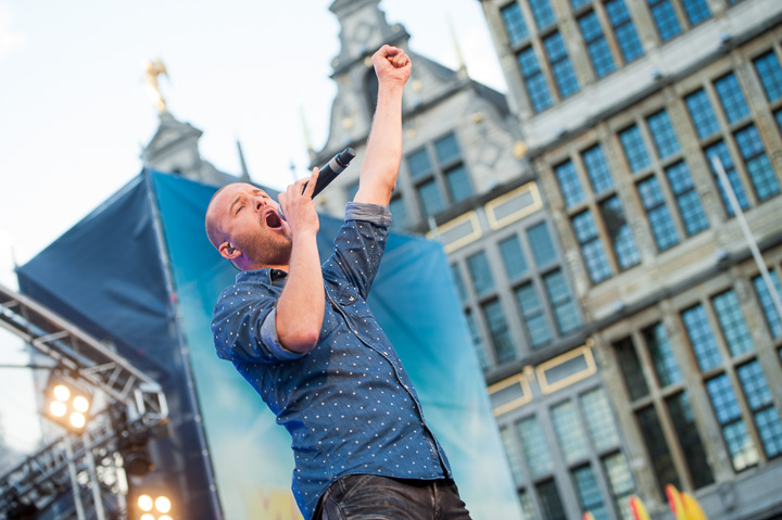 Vlaanderen Feest @ Grote Mart - Antwerpen, foto 31, foto's door Dimitri Vanlommel - FrontView Magazine