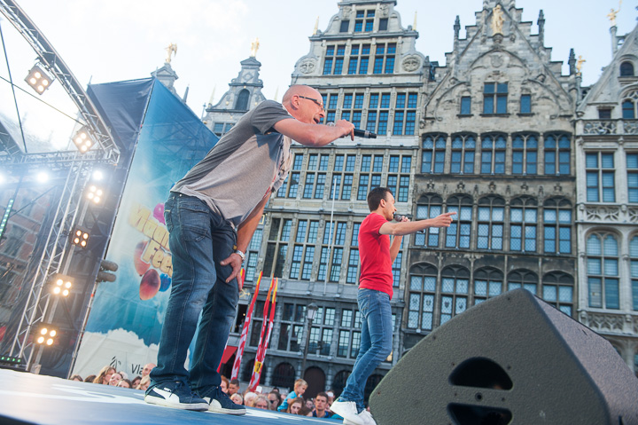 Vlaanderen Feest @ Grote Mart - Antwerpen, foto 47, foto's door Dimitri Vanlommel - FrontView Magazine