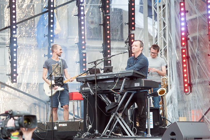 Vlaanderen Feest - Repetities @ Grote Markt Antwerpen, picture 45, photographed by Goele Bormans - FrontView Magazine