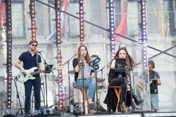 Vlaanderen Feest - Repetities @ Grote Markt Antwerpen, picture 46, photographed by Goele Bormans - FrontView Magazine