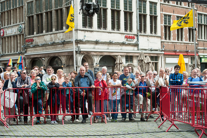 Vlaanderen Feest - Repetities @ Grote Markt Antwerpen, picture 107, photographed by Goele Bormans - FrontView Magazine