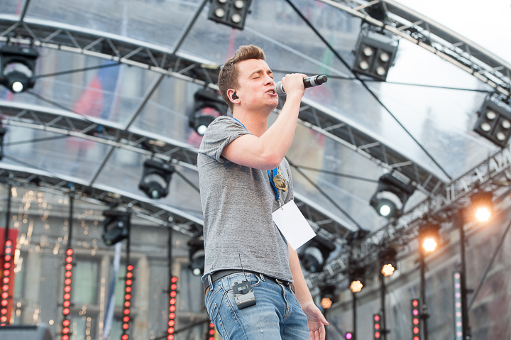 Vlaanderen Feest - Repetities @ Grote Markt Antwerpen, picture 127, photographed by Goele Bormans - FrontView Magazine