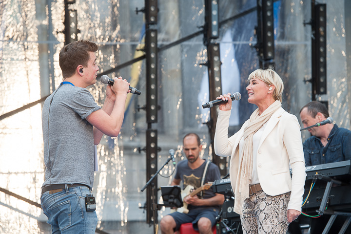 Vlaanderen Feest - Repetities @ Grote Markt Antwerpen, picture 131, photographed by Goele Bormans - FrontView Magazine