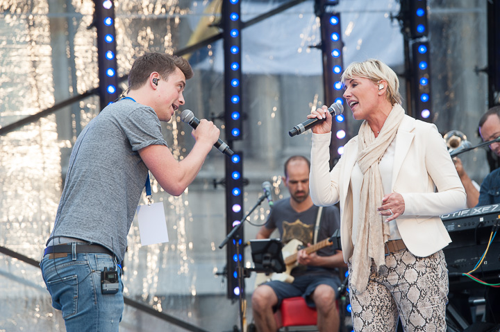 Vlaanderen Feest - Repetities @ Grote Markt Antwerpen, picture 134, photographed by Goele Bormans - FrontView Magazine