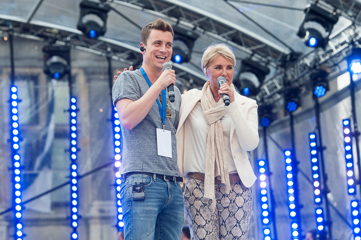 Vlaanderen Feest - Repetities @ Grote Markt Antwerpen, picture 147, photographed by Goele Bormans - FrontView Magazine