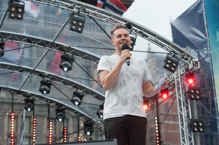 Vlaanderen Feest - Repetities @ Grote Markt Antwerpen, picture 148, photographed by Goele Bormans - FrontView Magazine