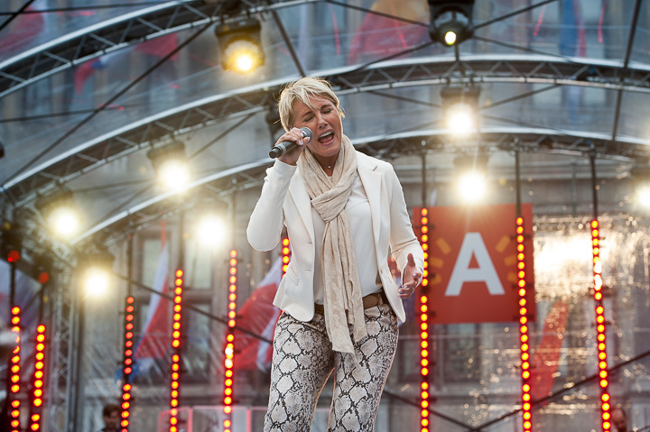 Vlaanderen Feest - Repetities @ Grote Markt Antwerpen, picture 156, photographed by Goele Bormans - FrontView Magazine