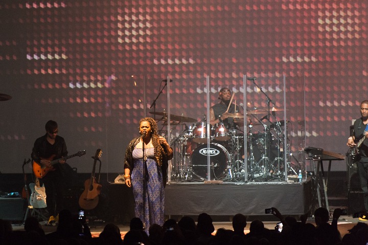 Jill Scott @ Gent Jazz 2016, picture 1, photographed by Jan van Hecke - FrontView Magazine