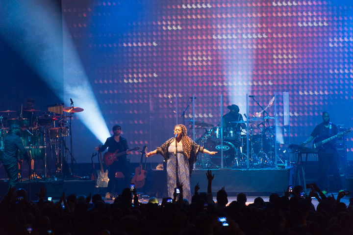 Jill Scott @ Gent Jazz 2016, picture 3, photographed by Jan van Hecke - FrontView Magazine