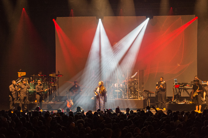 Jill Scott @ Gent Jazz 2016, picture 6, photographed by Jan van Hecke - FrontView Magazine