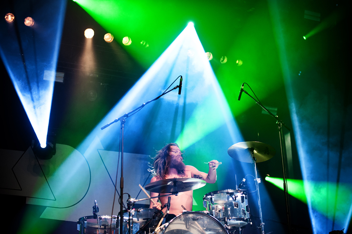 Kadavar @ Dour Festival 2016, picture 4, photographed by Magali Decamps - FrontView Magazine