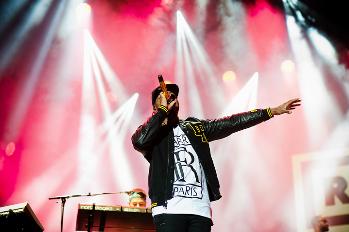 Rudimental @ Dour Festival 2016, picture 2, photographed by Magali Decamps - FrontView Magazine