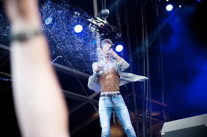 Wiz Khalifa @ Dour Festival 2016, picture 5, photographed by Magali Decamps - FrontView Magazine
