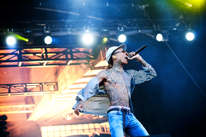 Wiz Khalifa @ Dour Festival 2016, picture 6, photographed by Magali Decamps - FrontView Magazine