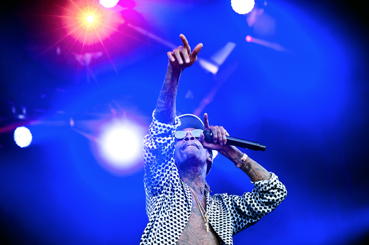 Wiz Khalifa @ Dour Festival 2016, picture 7, photographed by Magali Decamps - FrontView Magazine