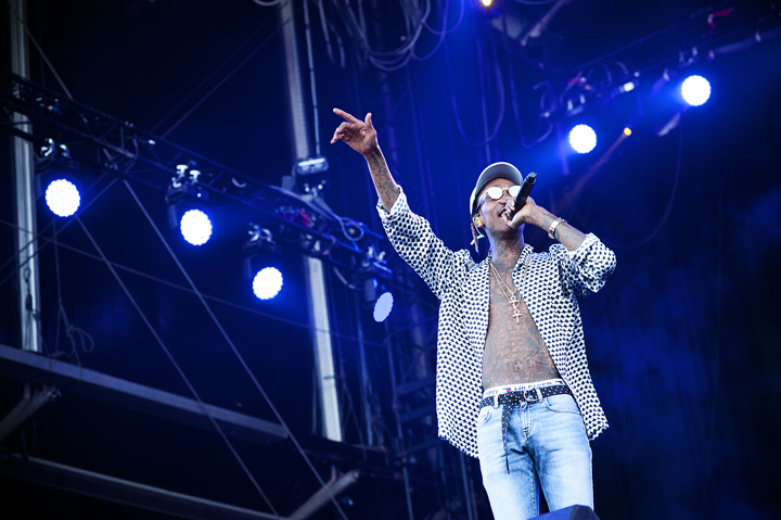 Wiz Khalifa @ Dour Festival 2016, picture 9, photographed by Magali Decamps - FrontView Magazine