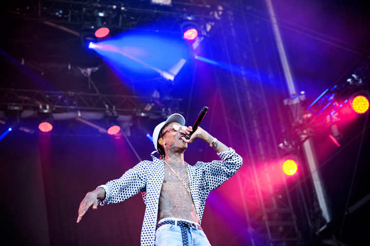 Wiz Khalifa @ Dour Festival 2016, picture 10, photographed by Magali Decamps - FrontView Magazine