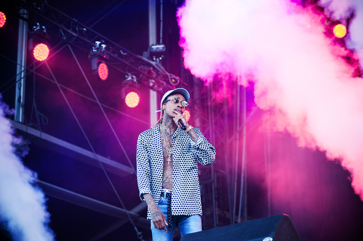 Wiz Khalifa @ Dour Festival 2016, picture 12, photographed by Magali Decamps - FrontView Magazine