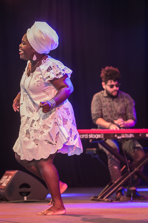 Daymé Arocena @ Gent Jazz 2016, picture 2, photographed by Jan van Hecke - FrontView Magazine