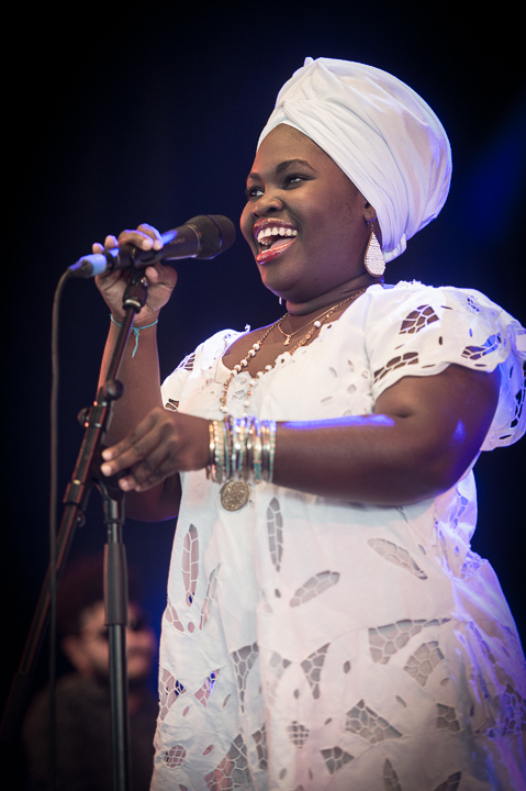 Daymé Arocena @ Gent Jazz 2016, picture 4, photographed by Jan van Hecke - FrontView Magazine