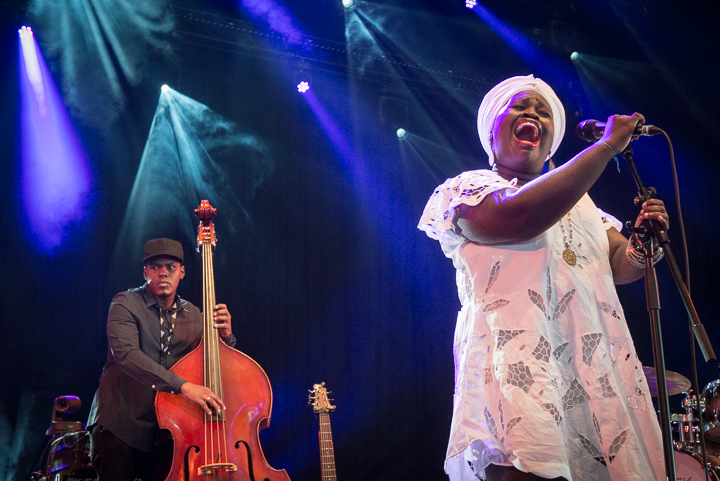 Daymé Arocena @ Gent Jazz 2016, picture 11, photographed by Jan van Hecke - FrontView Magazine
