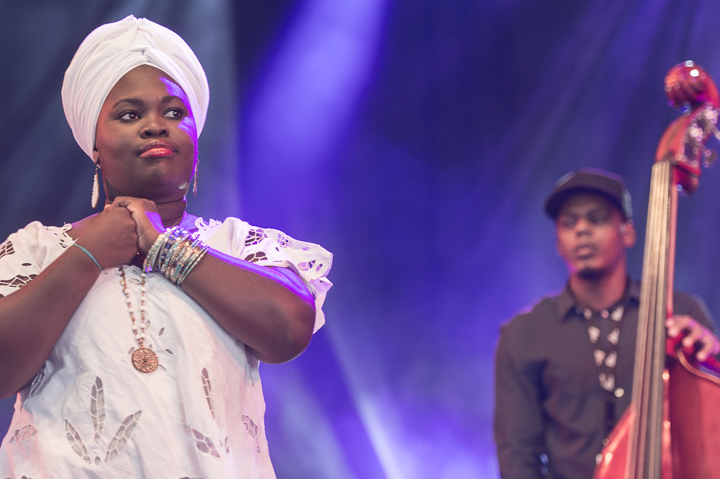 Daymé Arocena @ Gent Jazz 2016, picture 14, photographed by Jan van Hecke - FrontView Magazine