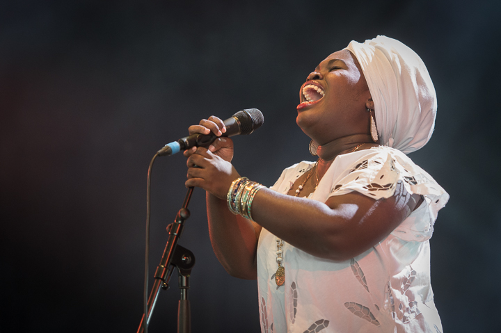 Daymé Arocena @ Gent Jazz 2016, picture 15, photographed by Jan van Hecke - FrontView Magazine