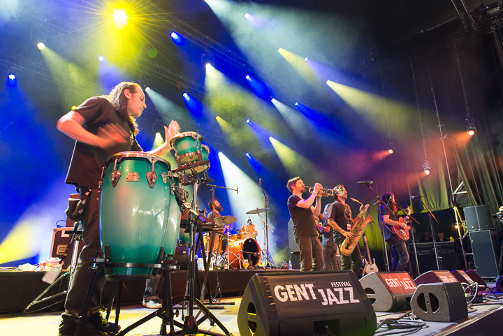 The Budos Band @ Gent Jazz 2016, picture 6, photographed by Jan van Hecke - FrontView Magazine