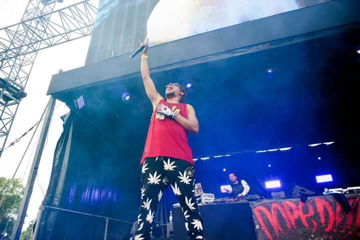 Dope D.O.D @ Dour Festival 2016, picture 2, photographed by Magali Decamps - FrontView Magazine