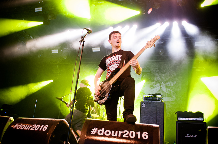 The Arrs @ Dour Festival 2016, picture 6, photographed by Magali Decamps - FrontView Magazine