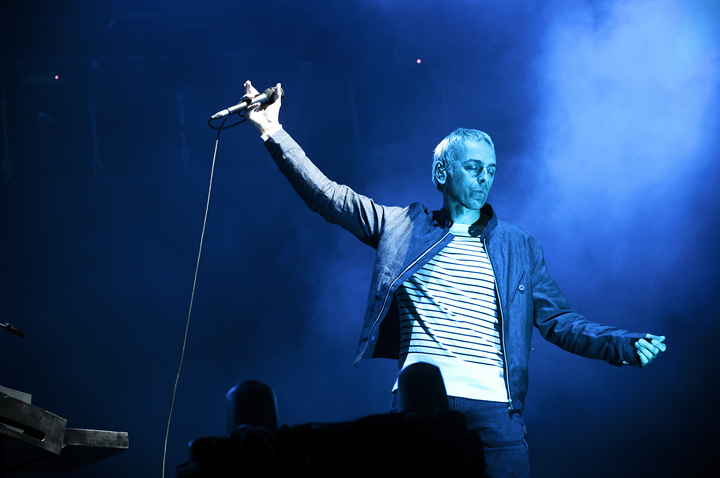 Underworld @ Dour Festival 2016, picture 2, photographed by Magali Decamps - FrontView Magazine