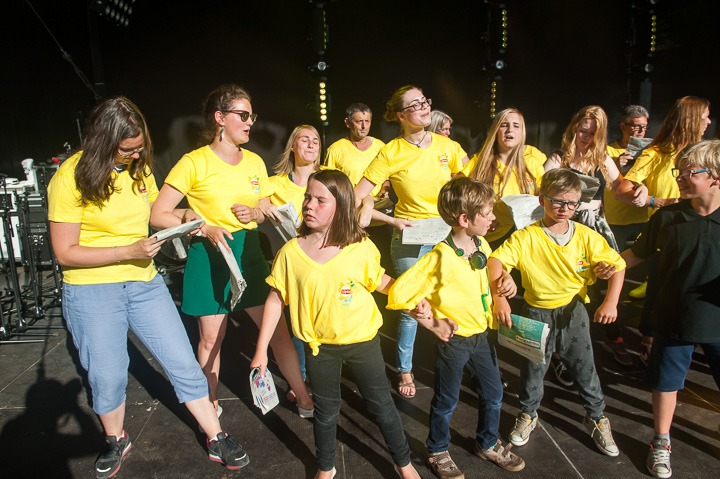 Vlaanderen zingt @ Gentse Feesten - Sint Baafsplein, picture 15, photographed by Dimitri Vanlommel - FrontView Magazine