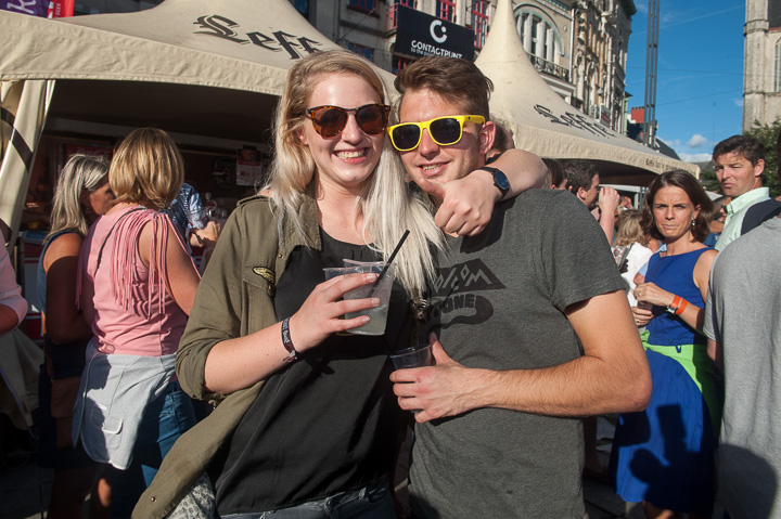 Vlaanderen zingt @ Gentse Feesten - Sint Baafsplein, picture 22, photographed by Dimitri Vanlommel - FrontView Magazine