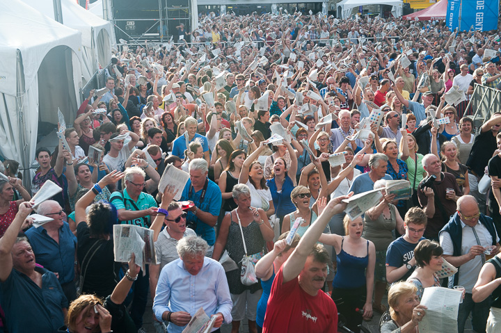 Vlaanderen zingt @ Gentse Feesten - Sint Baafsplein, picture 45, photographed by Dimitri Vanlommel - FrontView Magazine
